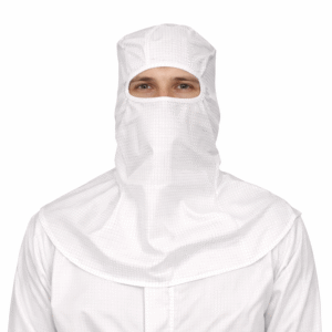 Ref.: 1003 – Touca ninja em poliéster com carbono, para uso em sala limpa ISO 5