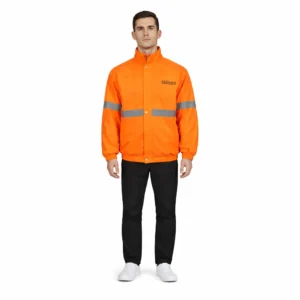 Ref.: JN 550 – Jaqueta em Nylon com Forro Matelassê e Faixas Refletivas