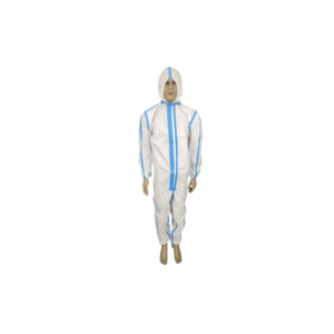 Ref.: LJ 80 – Macacão impermeável com capuz e fitas termoseladas nas costuras
