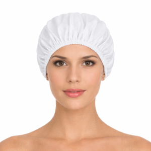 Ref.: 120 – Touca em tecido 100% poliéster, com ajuste em elástico