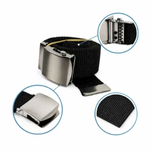 Ref.: CM 100 – Cinto Militar com Fivela de Metal