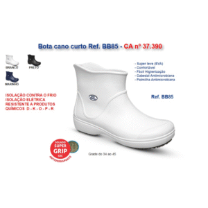 Ref.: BB85 – Bota Cano Curto em EVA Antiderrapante